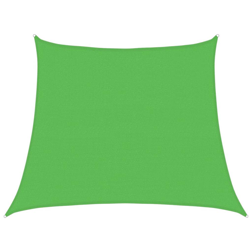 Vidaxl Zonnezeil 160 g m² 3 4x3 M HDPE hellgrün