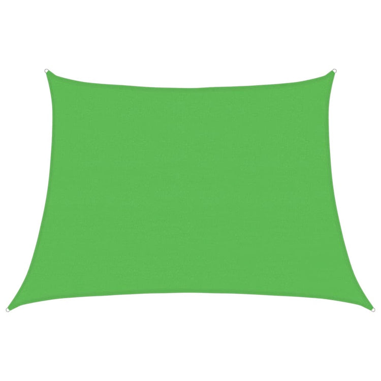 Vidaxl Zonnezeil 160 g m² 4 5x3 M HDPE hellgrün
