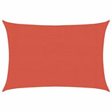 Vidaxl Zonnezeil 160 g m² 3x4 M HDPE Terracotta gefärbt - afbeelding 2