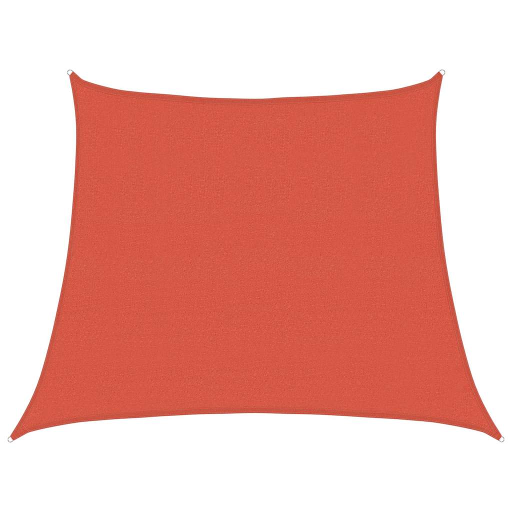Vidaxl Sonnensegel 160 g m² Trapez 3 4x3 m HDPE terrakottafarben