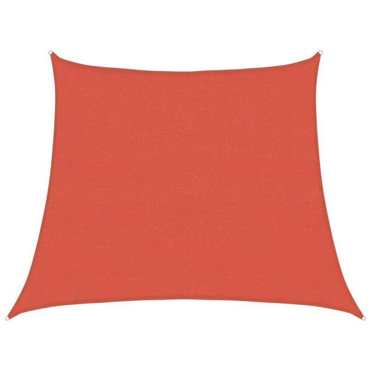 Vidaxl Sonnensegel 160 g m² Trapez 3 4x3 m HDPE terrakottafarben