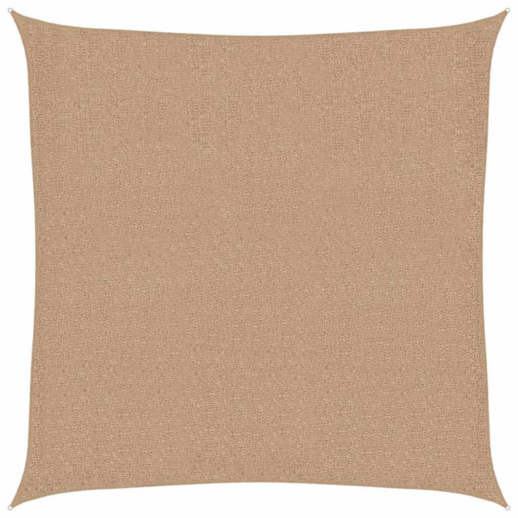 Vidaxl Zonnezeil 160 g m² 2,5 x 2,5 M HDPE Taupe