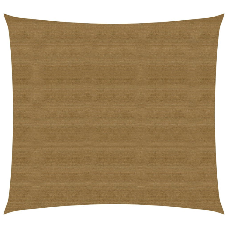 Vidaxl Zonnezeil 160 g m² 3,6 x 3,6 M HDPE Taupe