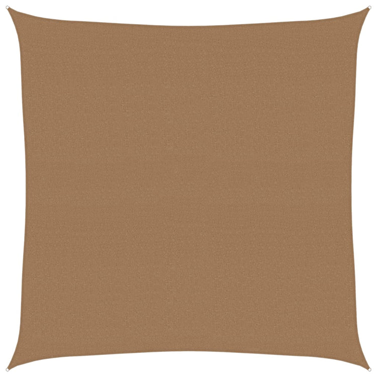 Vidaxl Zonnezeil 160 g m² 4,5 x 4,5 M HDPE Taupe