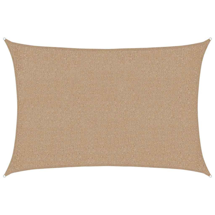 Vidaxl Zonnezeil 160 g m² 2x2,5 M HDPE Taupe