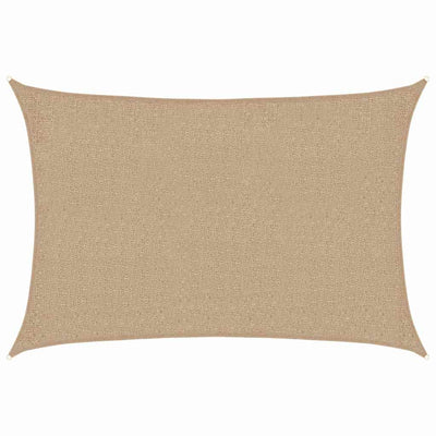 Vidaxl Zonnezeil 160 g m² 2x3 M HDPE Taupe
