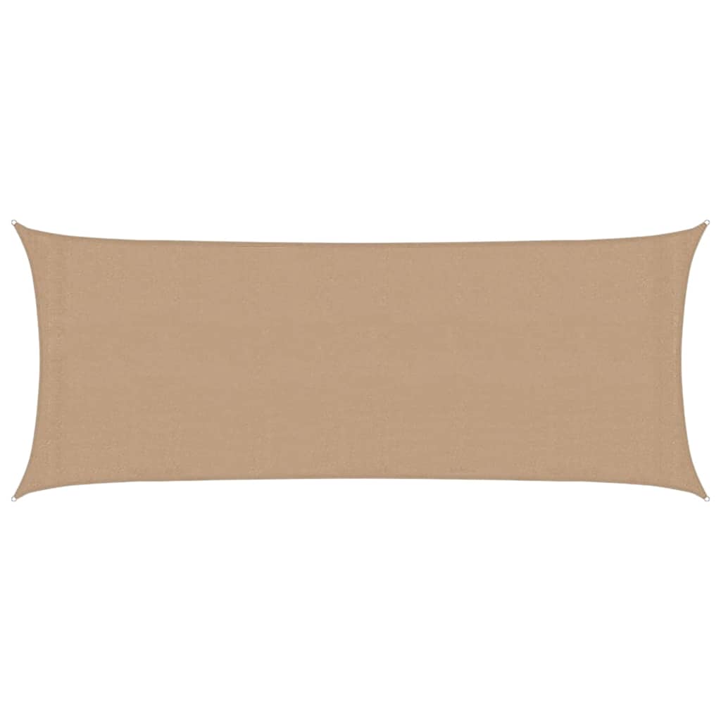 Vidaxl Zonnezeil 160 g m² 2x5 M HDPE Taupe