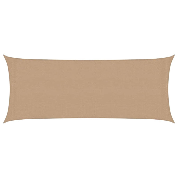 Vidaxl Zonnezeil 160 g m² 2x5 M HDPE Taupe
