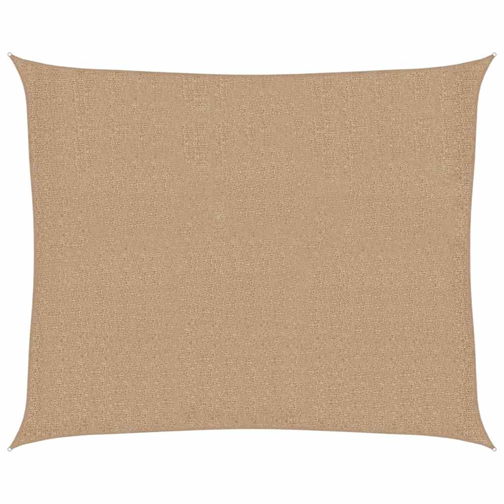 Vidaxl Zonnezeil 160 g m² 2,5 x 3 M HDPE Taupe