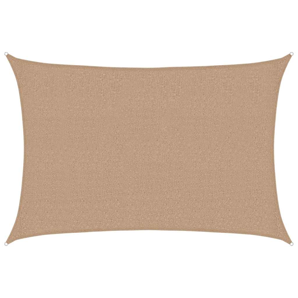 Vidaxl Zonnezeil 160 g m² 2,5 x 4 M HDPE Taupe
