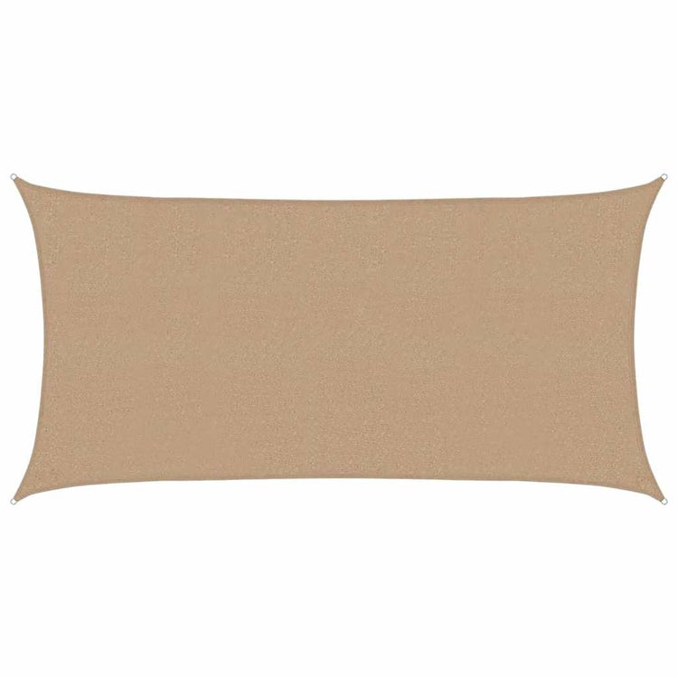 Vidaxl Zonnezeil 160 g m² 2,5 x 4,5 M HDPE Taupe