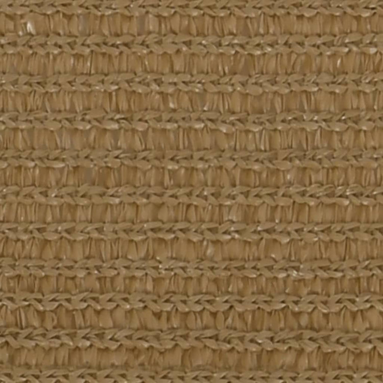 Vidaxl Zonnezeil 160 g m² 4 5x4 M HDPE Taupe
