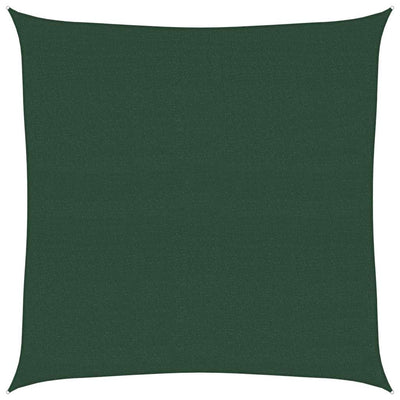 Vidaxl Zonnezeil 160 g m² 5x5 M HDPE Donkergroen