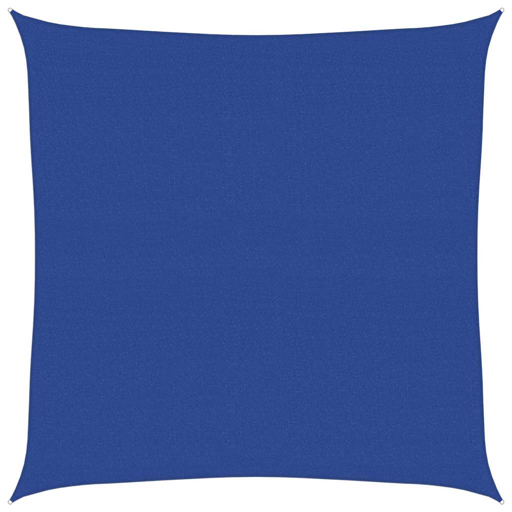 Vidaxl Zonnezeil 160 g m² Quadrat 5x5 M HDPE Blau