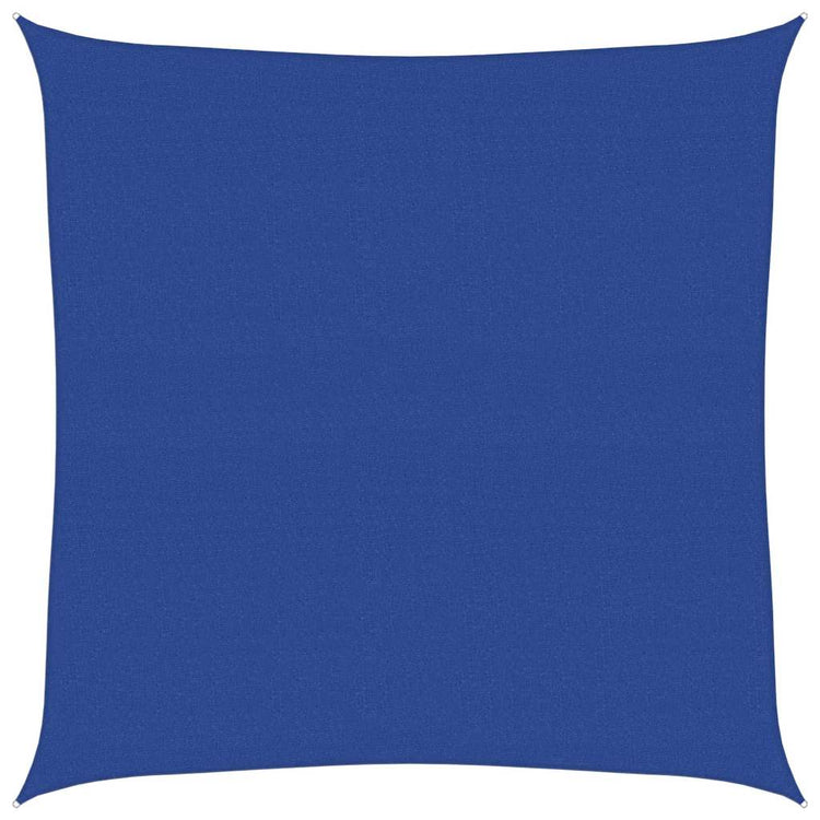 Vidaxl Zonnezeil 160 g m² Quadrat 5x5 M HDPE Blau