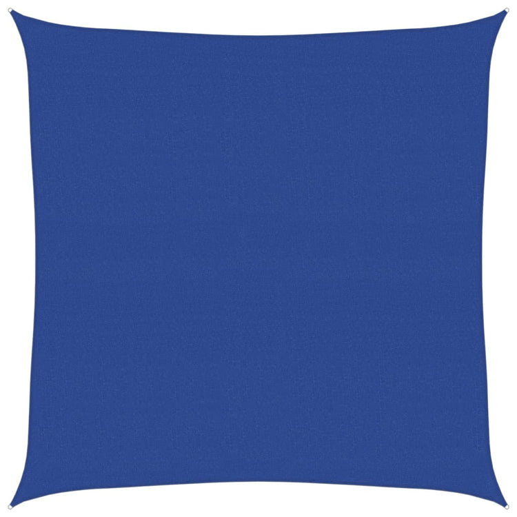 Vidaxx Sonnensegel 160 g m² quadratisch 7x7 m HDPE blau