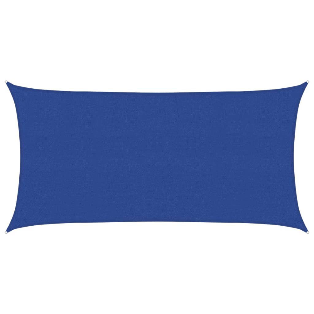 Vidaxl Zonnezeil 160 g m² 2x3,5 M HDPE Blau