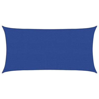 Vidaxl Zonnezeil 160 g m² 2x3,5 M HDPE Blau