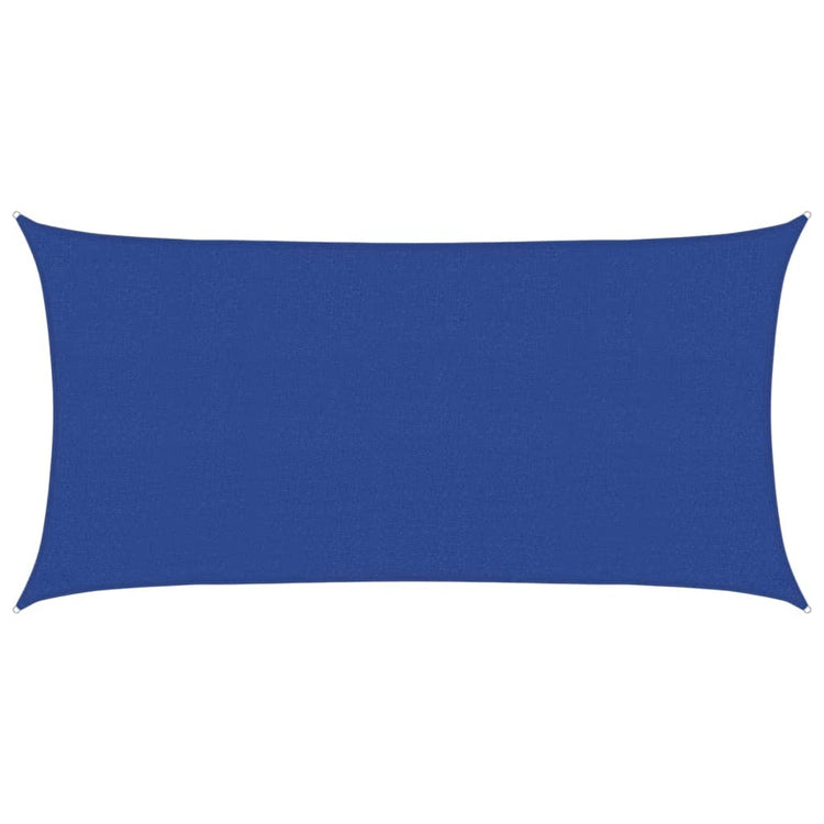 Vidaxl Zonnezeil 160 g m² 2x3,5 M HDPE Blau