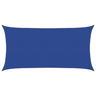Vidaxl Zonnezeil 160 g m² 2,5 x 4,5 M HDPE Blau
