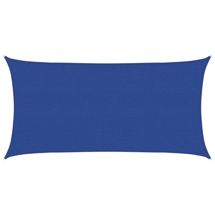 Vidaxl Zonnezeil 160 g m² 2,5 x 4,5 M HDPE Blau