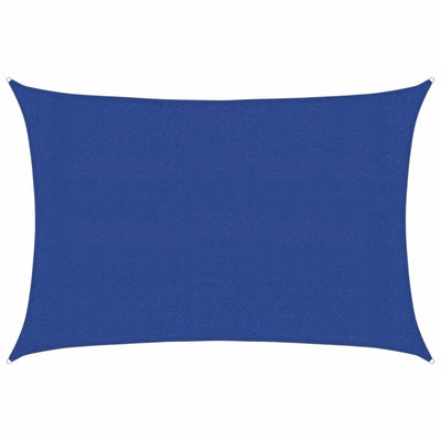 Vidaxl Zonnezeil 160 g m² rechteckig 3x4 M HDPE Blau