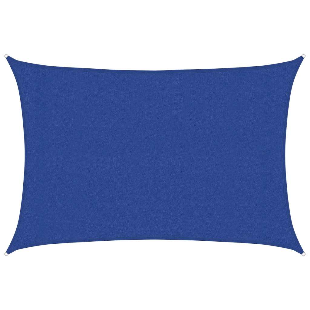 Vidaxl Zonnezeil 160 g m² rechteckig 3x4 M HDPE Blau