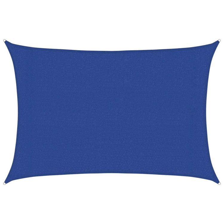 Vidaxl Zonnezeil 160 g m² rechteckig 3x4 M HDPE Blau