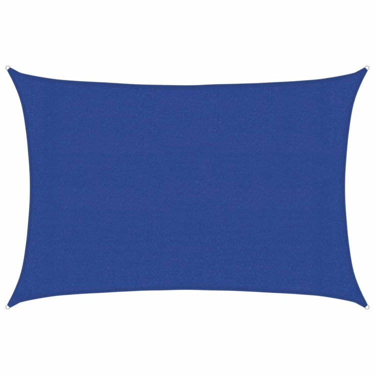 Vidaxl Zonnezeil 160 g m² rechteckig 3x4,5 M HDPE Blau