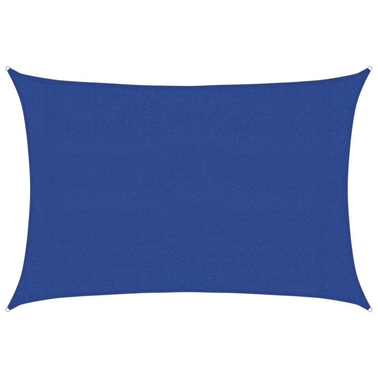 Vidaxl Zonnezeil 160 g m² rechteckig 3x5 M HDPE Blau