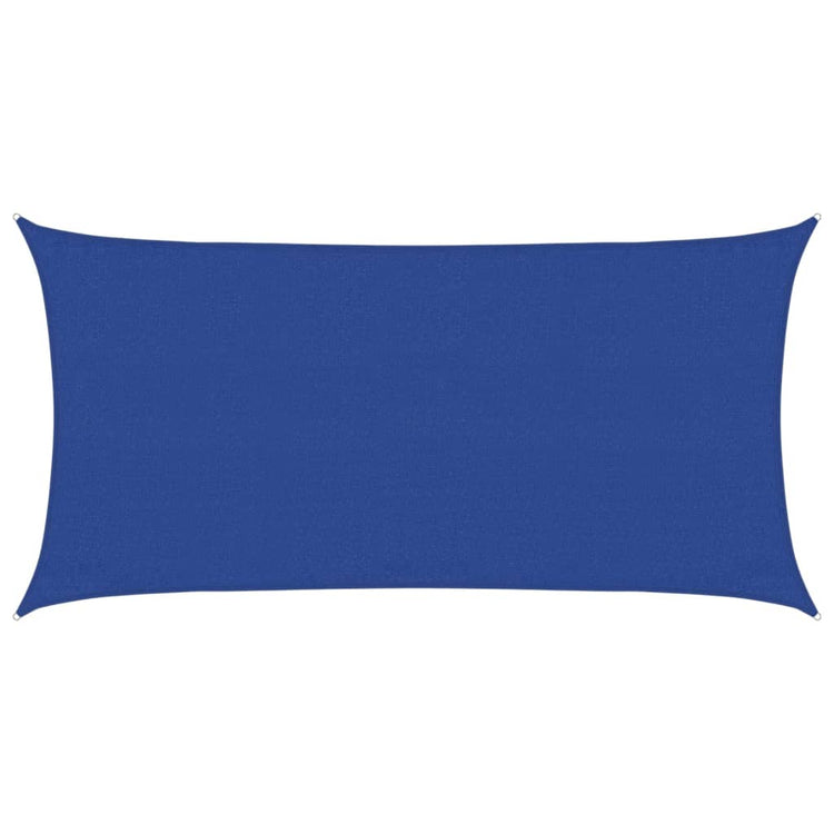 Vidaxl Zonnezeil 160 g m² rechteckig 3x6 M HDPE Blau