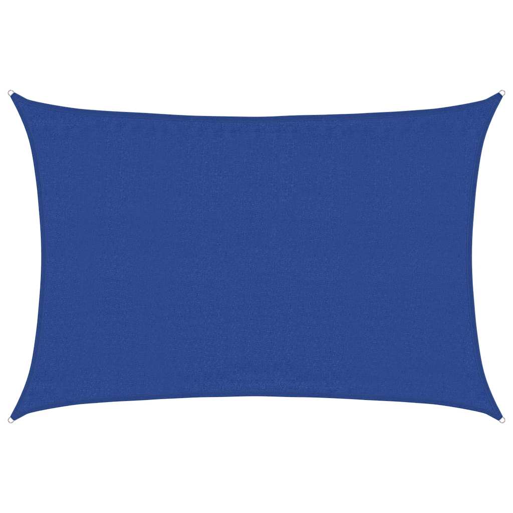 Vidaxl Zonnezeil 160 g m² rechteckig 3,5 x 5 m HDPE Blau