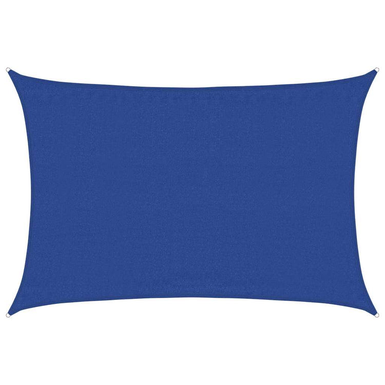 Vidaxl Zonnezeil 160 g m² rechteckig 3,5 x 5 m HDPE Blau