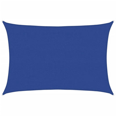 Vidaxl Zonnezeil 160 g m² rechteckig 4x5 M HDPE Blau
