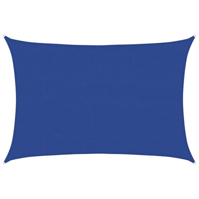 Vidaxl Zonnezeil 160 g m² rechteckig 4x6 M HDPE Blau