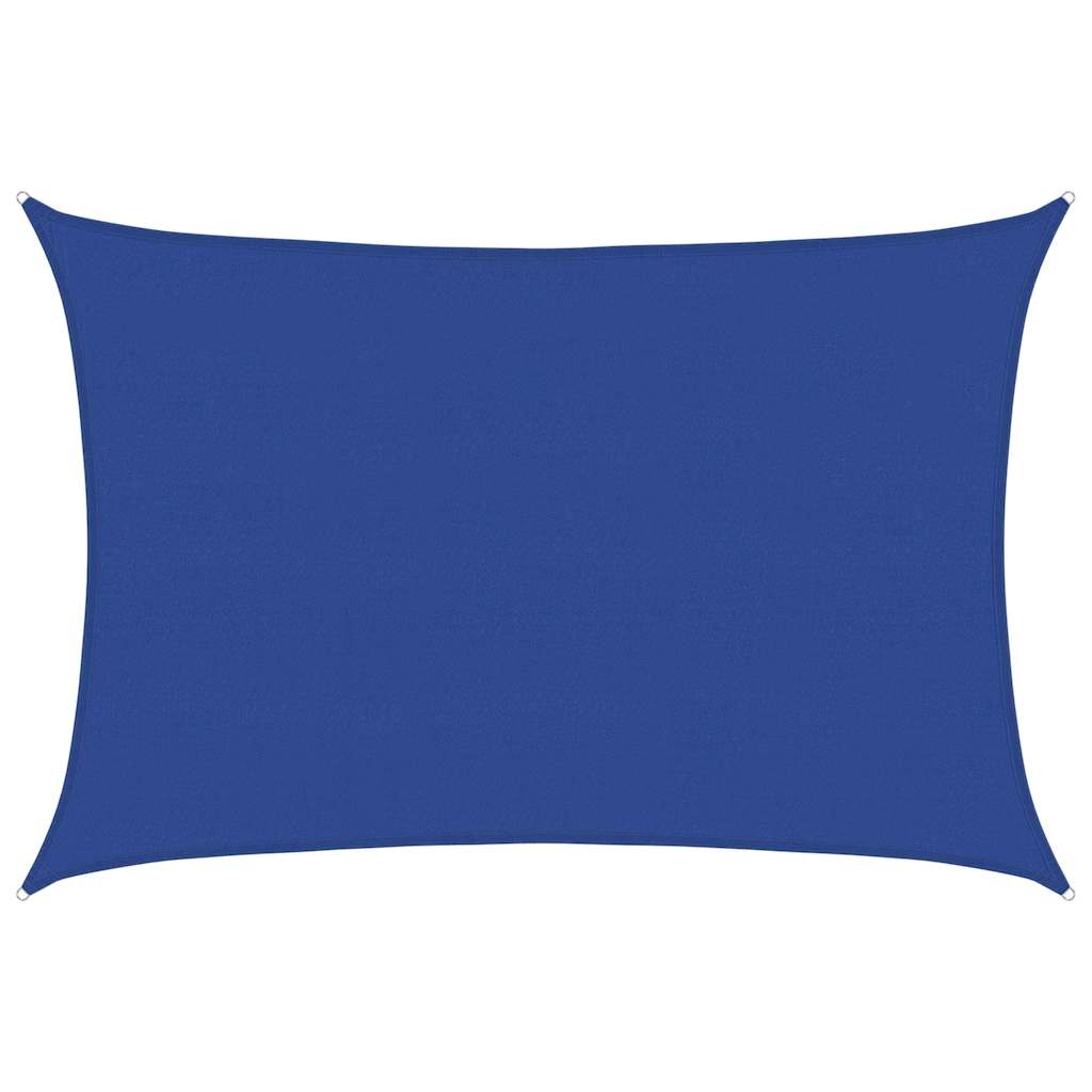 Vidaxl Zonnezeil 160 g m² rechteckig 5x7 M HDPE Blau