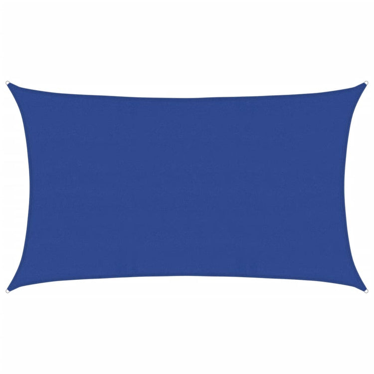 Vidaxx Sonnensegel 160 g m² rechteckig 5x8 m HDPE blau