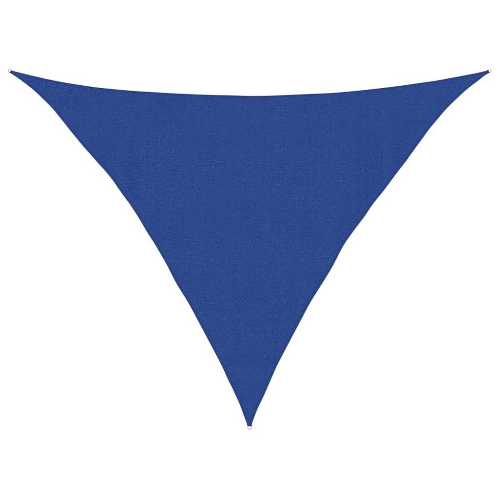 Vidaxx Sonnensegel 160 g m² dreieckig 4x4x5,8 m HDPE blau