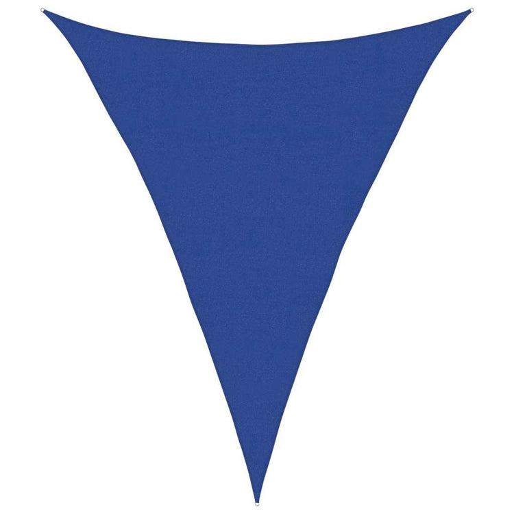 Vidaxx Sonnensegel 160 g m² dreieckig 4x5x5 m HDPE blau