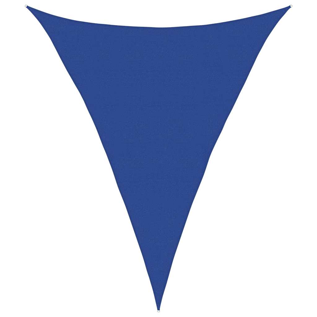Vidaxx Sonnensegel 160 g m² dreieckig 5x6x6 m HDPE blau