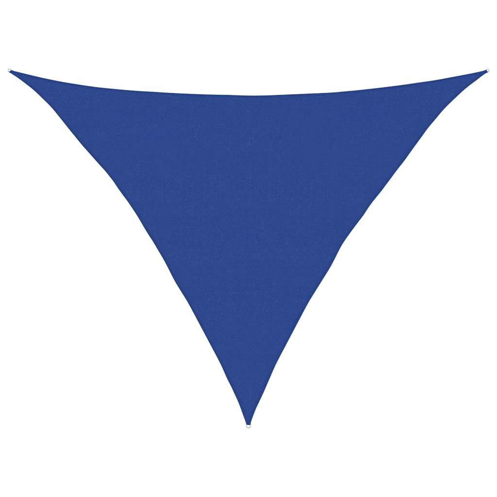 Vidaxx Sonnensegel 160 g m² dreieckig 5x5x6 m HDPE blau