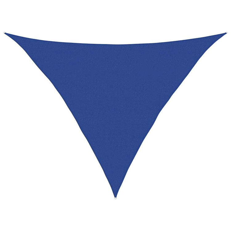 Vidaxx Sonnensegel 160 g m² dreieckig 5x5x6 m HDPE blau