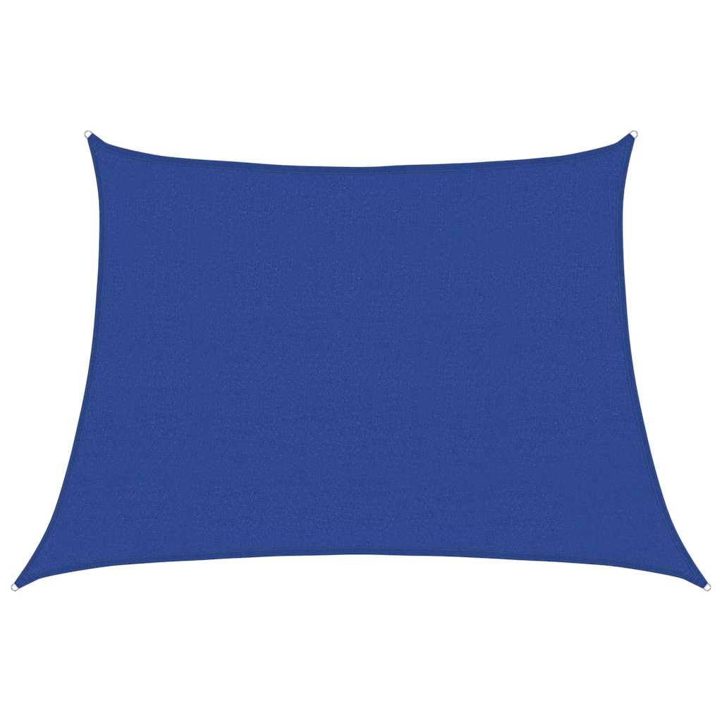 Vidaxx Sonnensegel 160 g m² Trapez 4 5x3 m HDPE blau