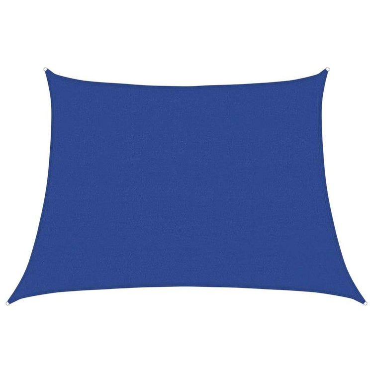 Vidaxx Sonnensegel 160 g m² Trapez 4 5x3 m HDPE blau