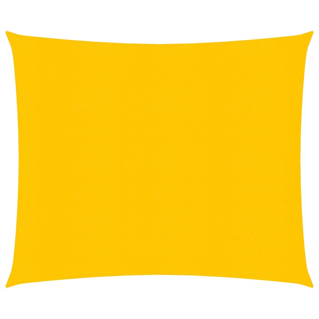 Vidaxl Zonnezeil 160 g m² 2x2 M HDPE Gelb