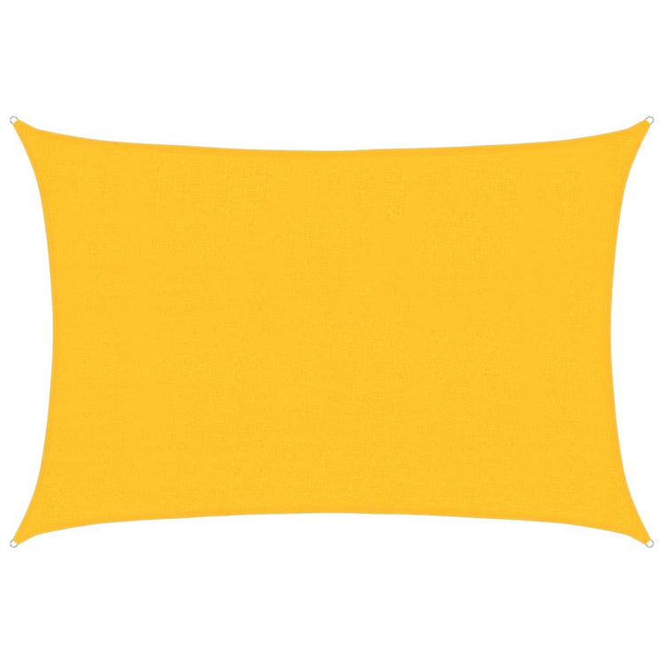 Vidaxl Zonnezeil 160 g m² 2,5 x 3,5 M HDPE -Gelb