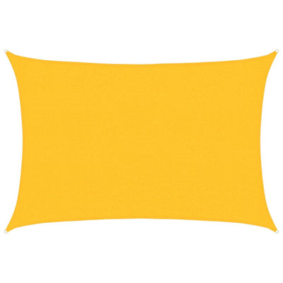 Vidaxx Sonnensegel 160 g m² 2,5x4 m HDPE gelb