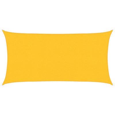 Vidaxl Zonnezeil 160 g m² 2,5 x 4,5 M HDPE -Gelb