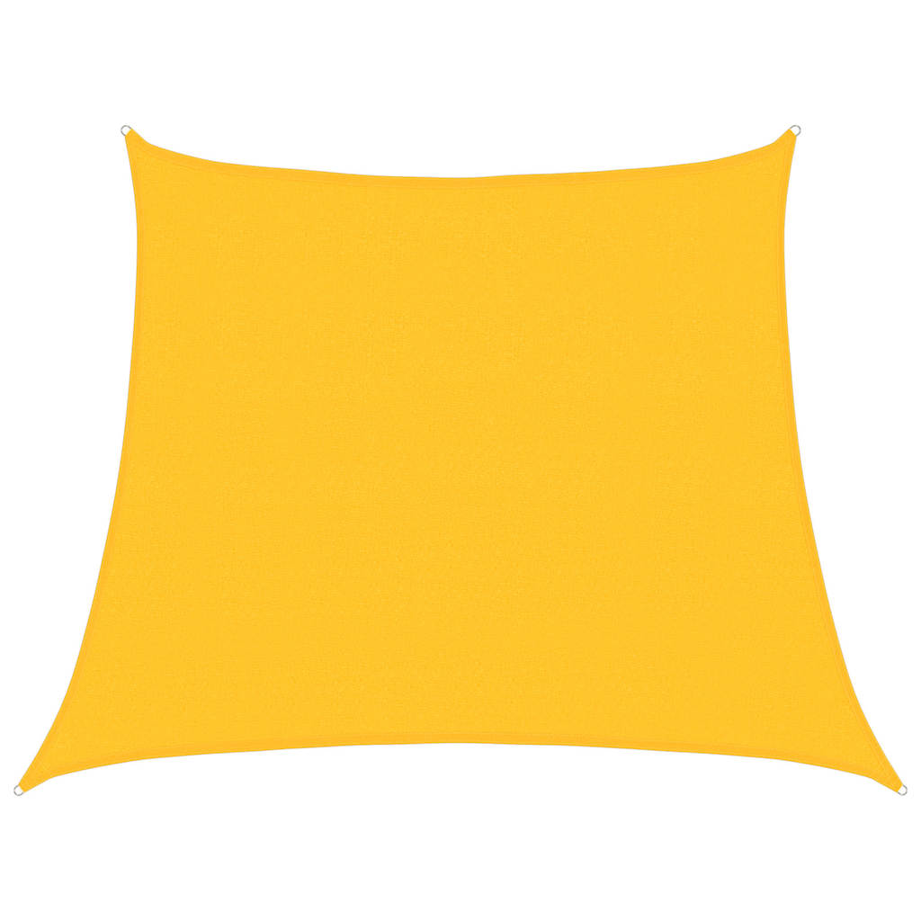 Vidaxl Zonnezeil 160 g m² 3 4x3 M HDPE Gelb
