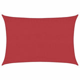 Vidaxl Zonnezeil 160 g m² 4x6 M HDPE -Rot - afbeelding 2